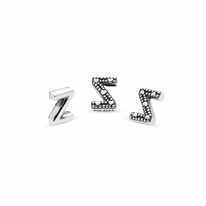 Pandora Australia Letter Z Petite Locket Charm - Sterling Silver | VZOQLN269